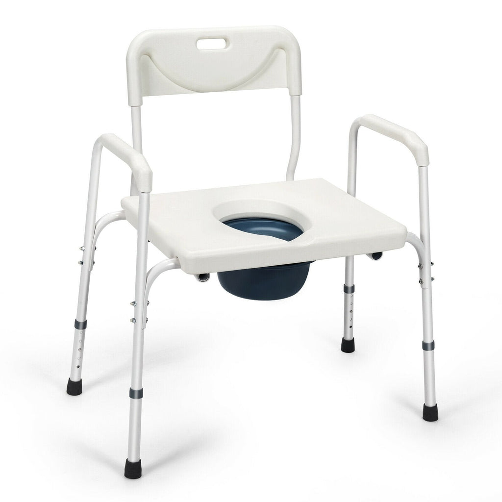 3-in-1 bedside commode
