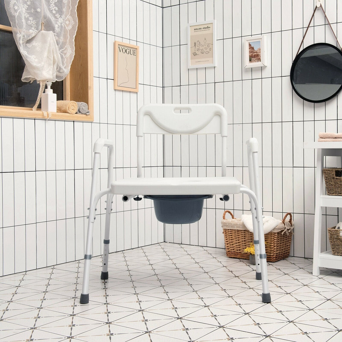 3-in-1 bedside commode - view 6