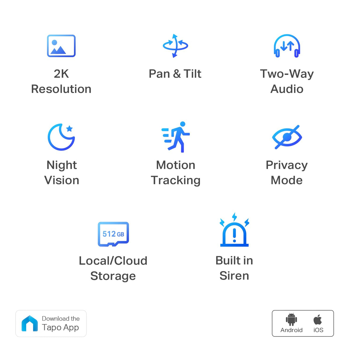 TP-Link Tapo indoor camera - view 2