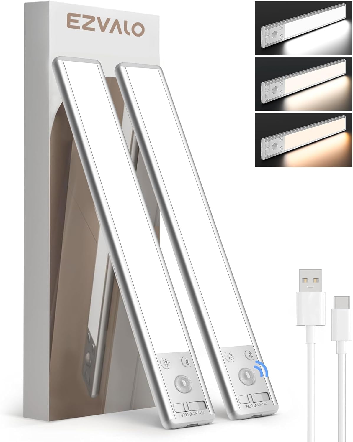 Motion sensor cabinet and stair light bar