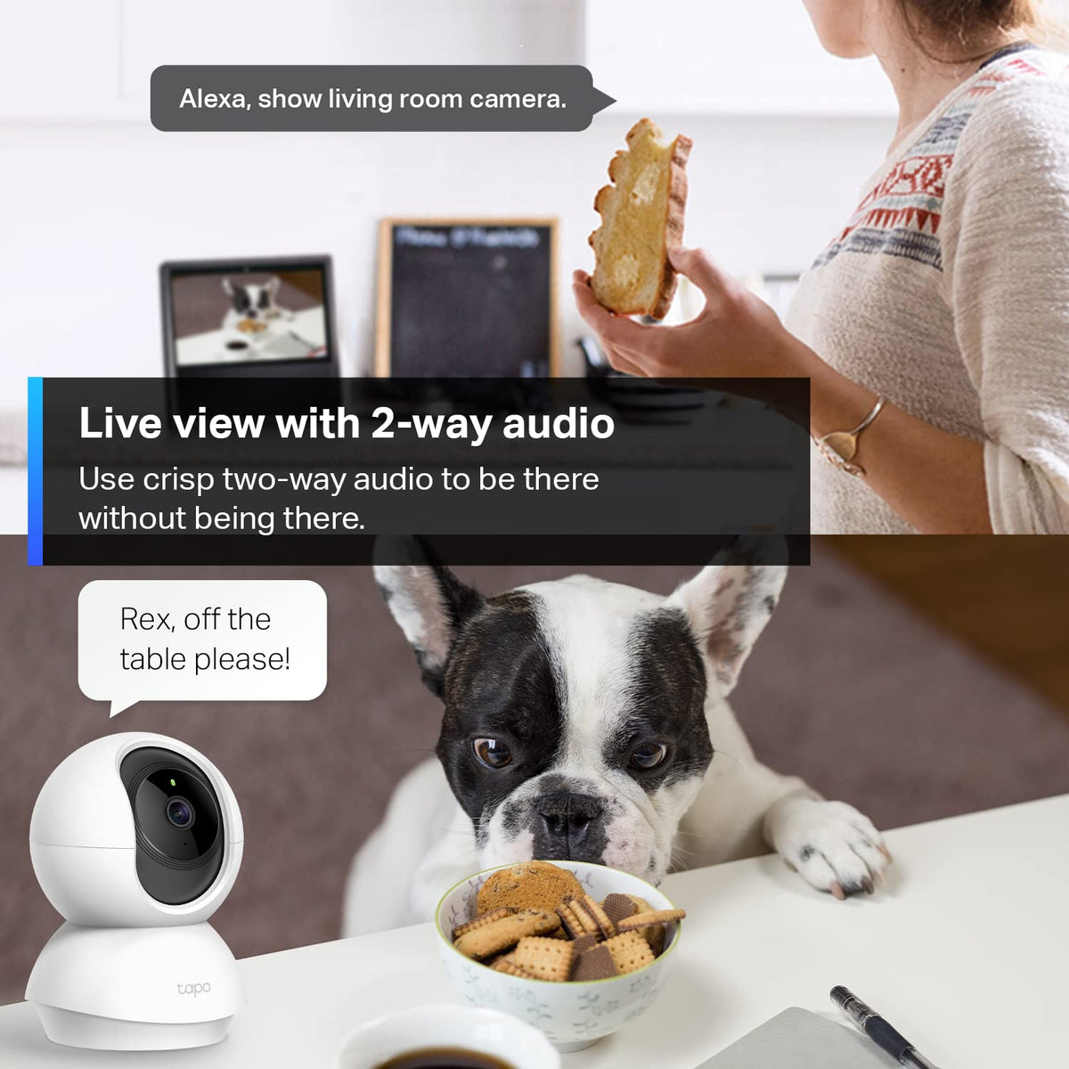 TP-Link Tapo indoor camera - view 5