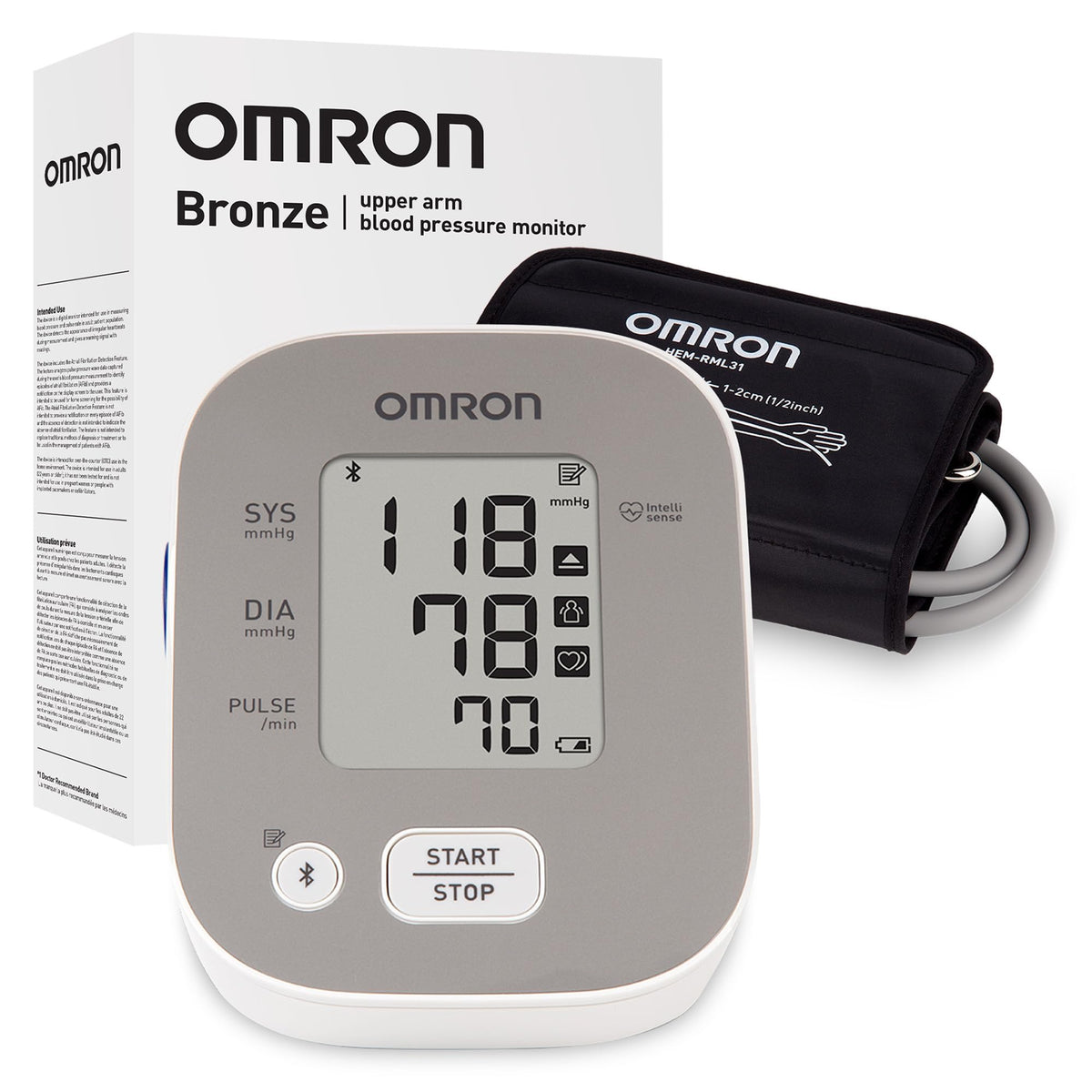 OMRON Bronze upper arm blood pressure monitor