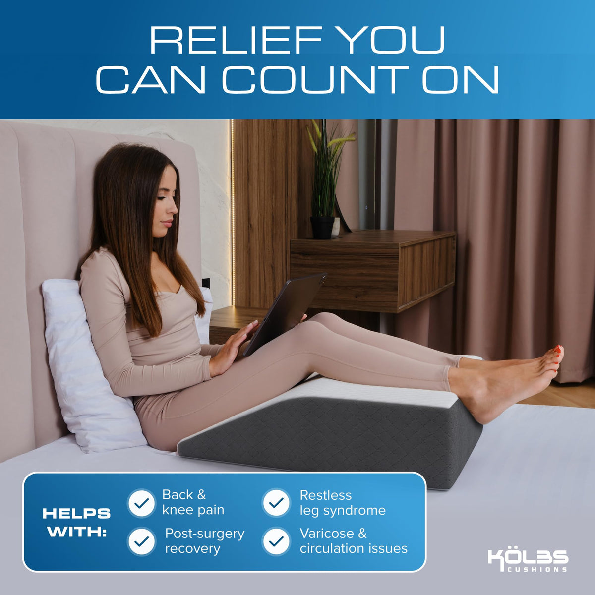 Leg elevation pillow - view 5