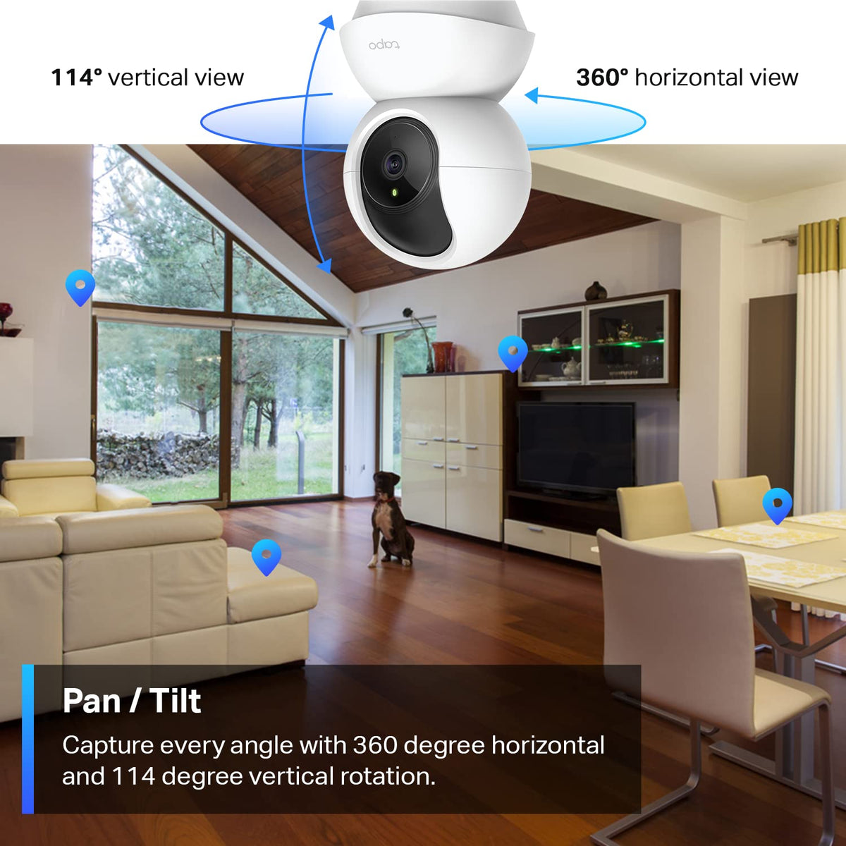 TP-Link Tapo indoor camera - view 3