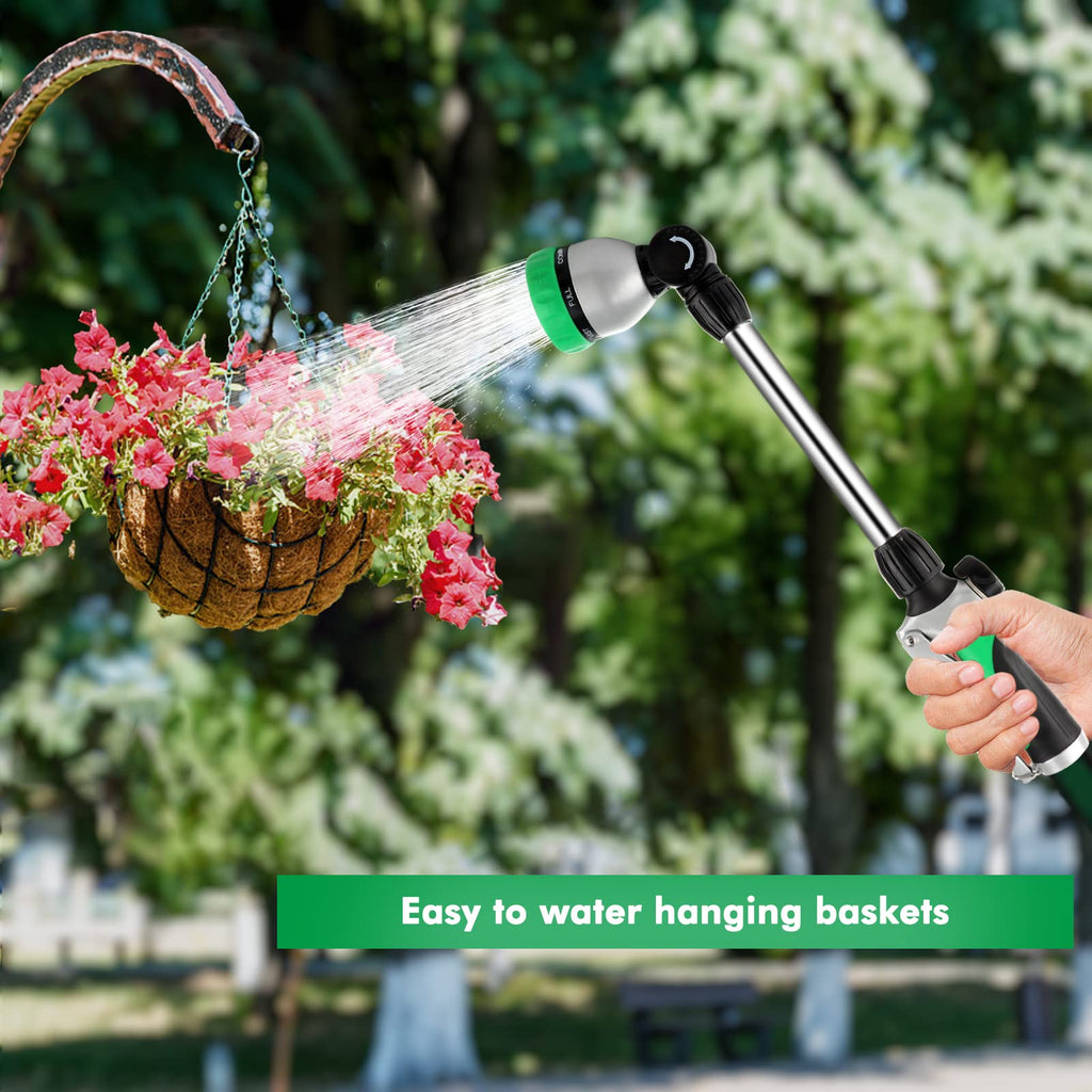 RESTMO 16 in Metal Watering Wand with Swivel Head