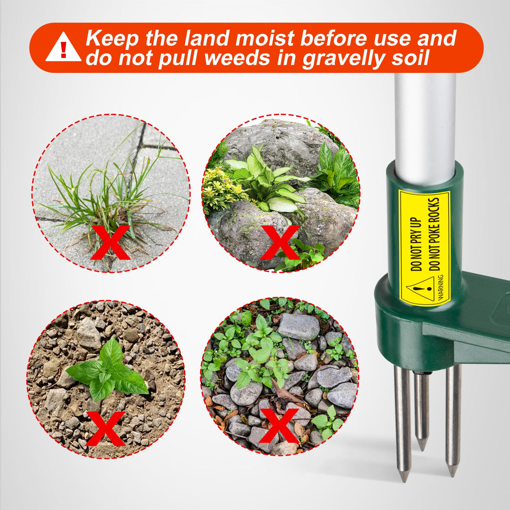 Walensee Stand-Up Weed Puller (No Bending)