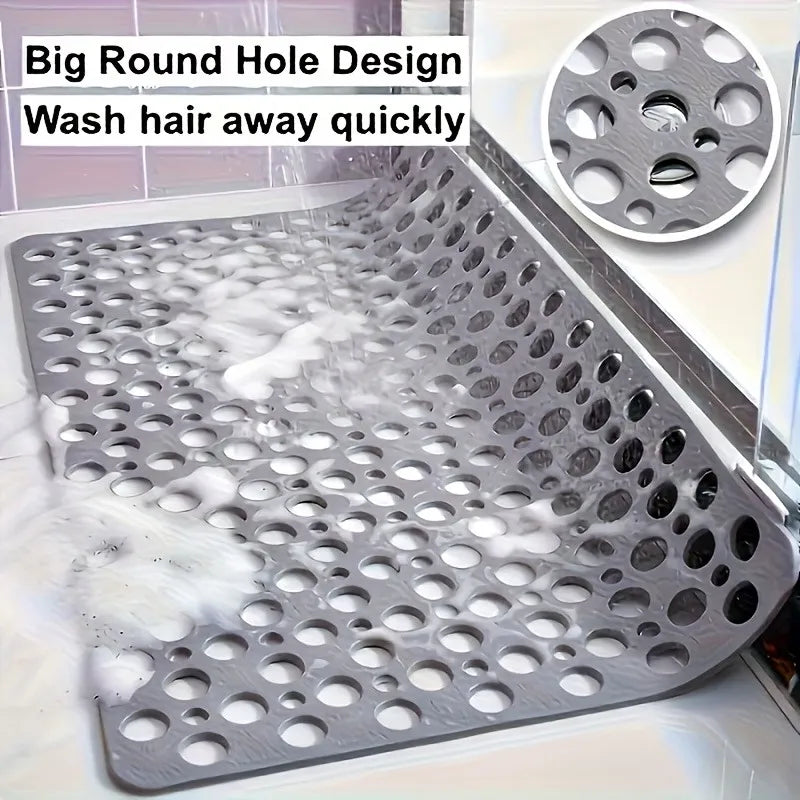 Anti-Slip Shower Mat with Drainage Holes