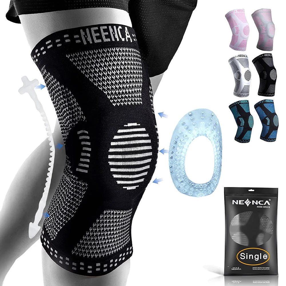 Copper Knee Brace with Kneecap Gel Pad