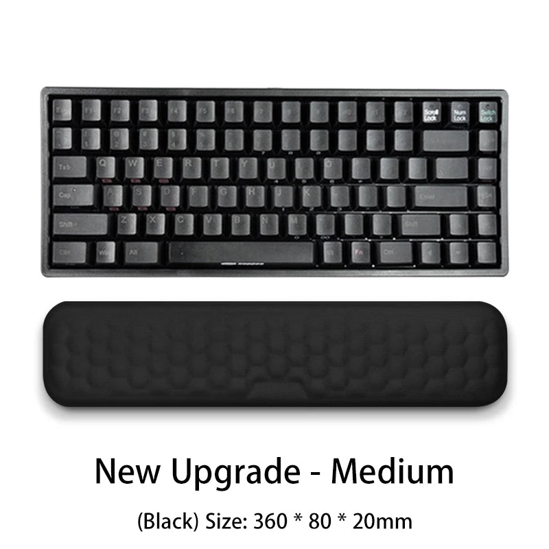 Memory Foam Keyboard and Mouse Wrist Rest
