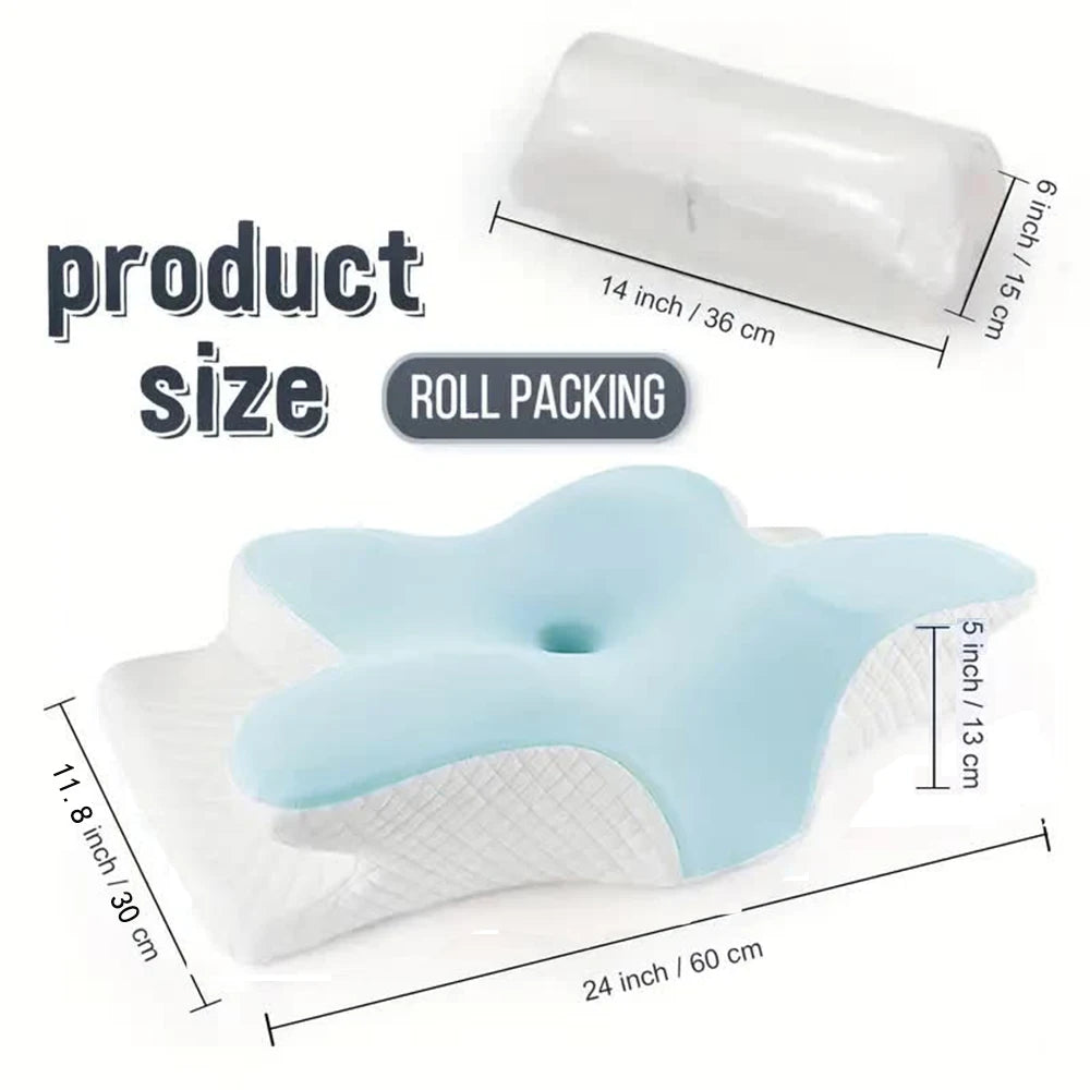Butterfly Cervical Pillow (Premium)