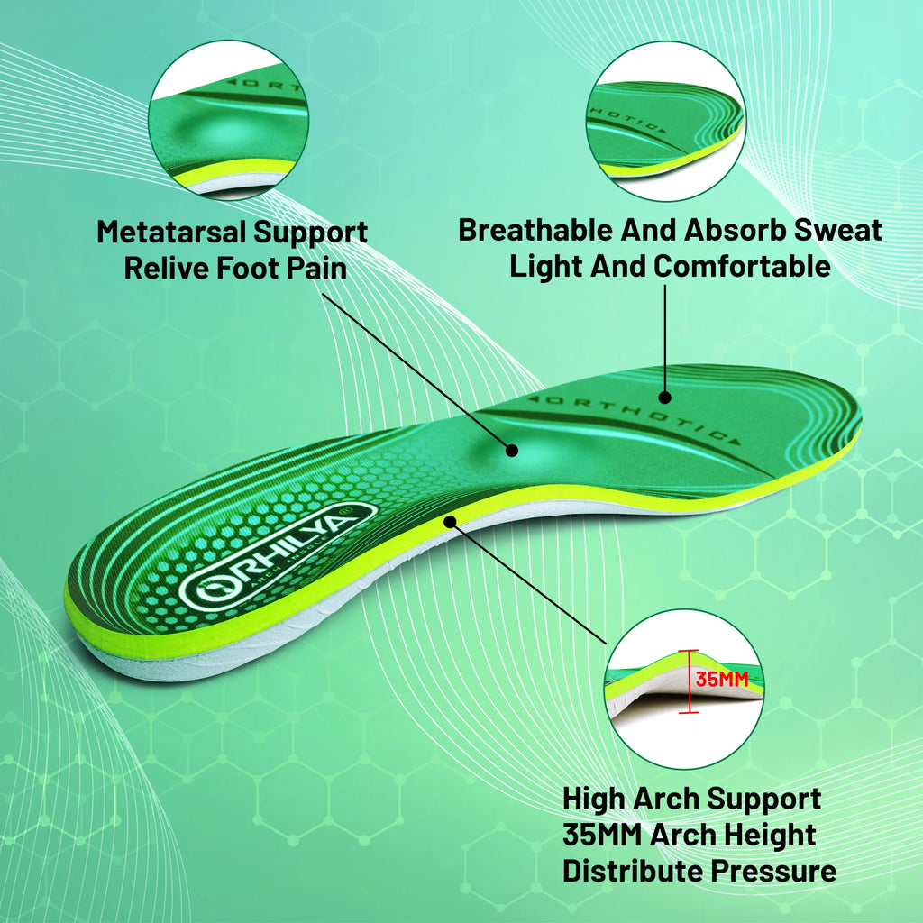 Arch Support Insoles for All-Day Standing