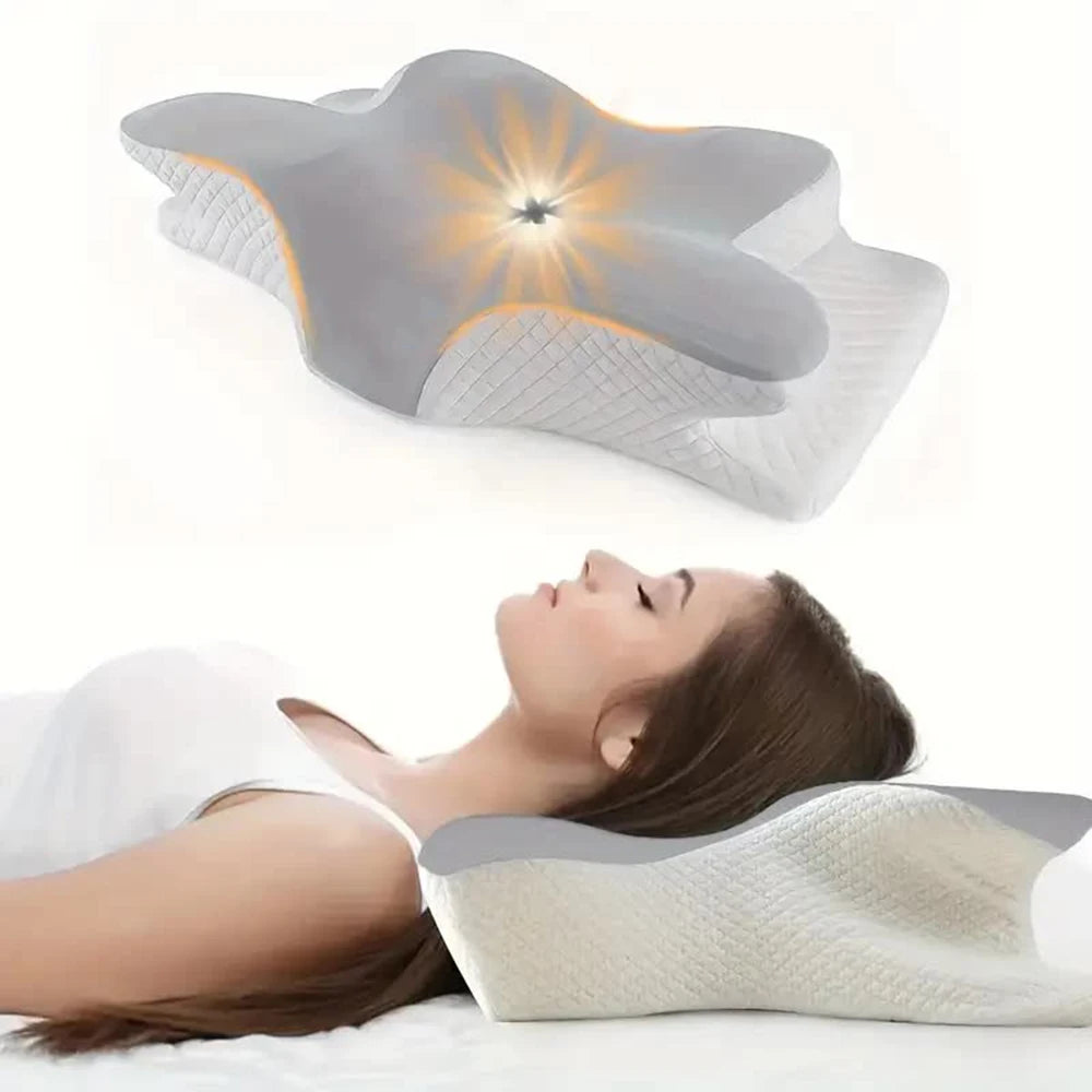 Butterfly Cervical Pillow (Premium)