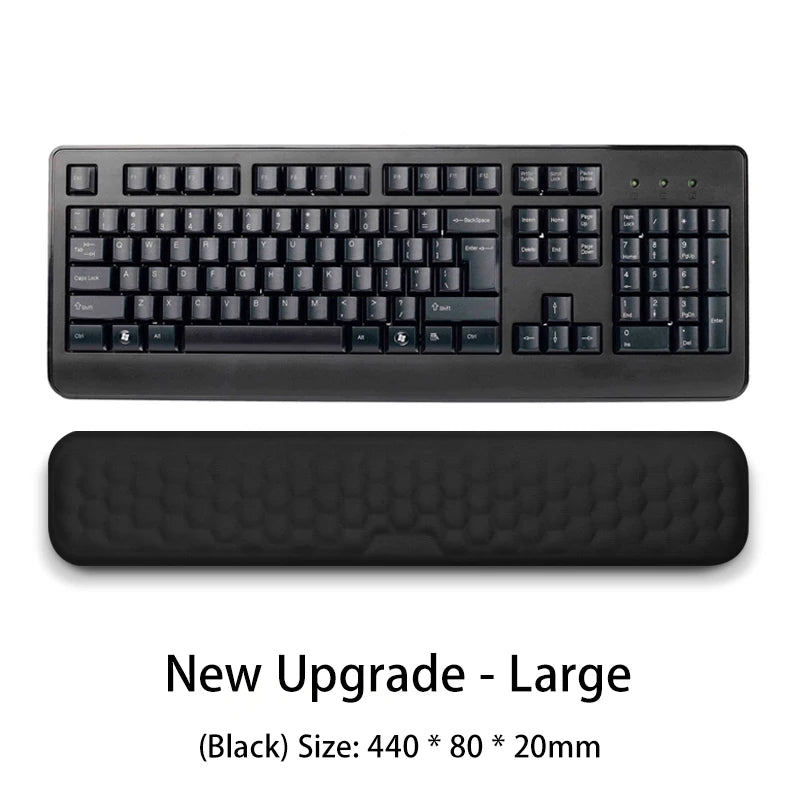 Memory Foam Keyboard and Mouse Wrist Rest
