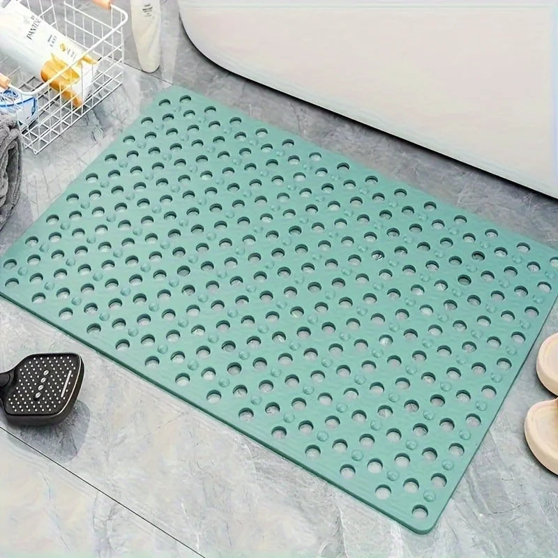 Anti-Slip Shower Mat with Drainage Holes