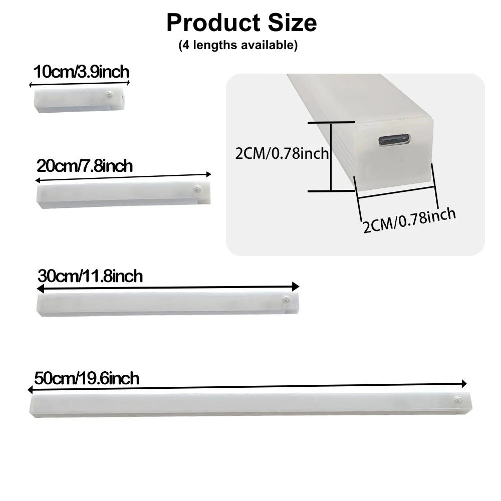 Motion Sensor LED Night Light Bar