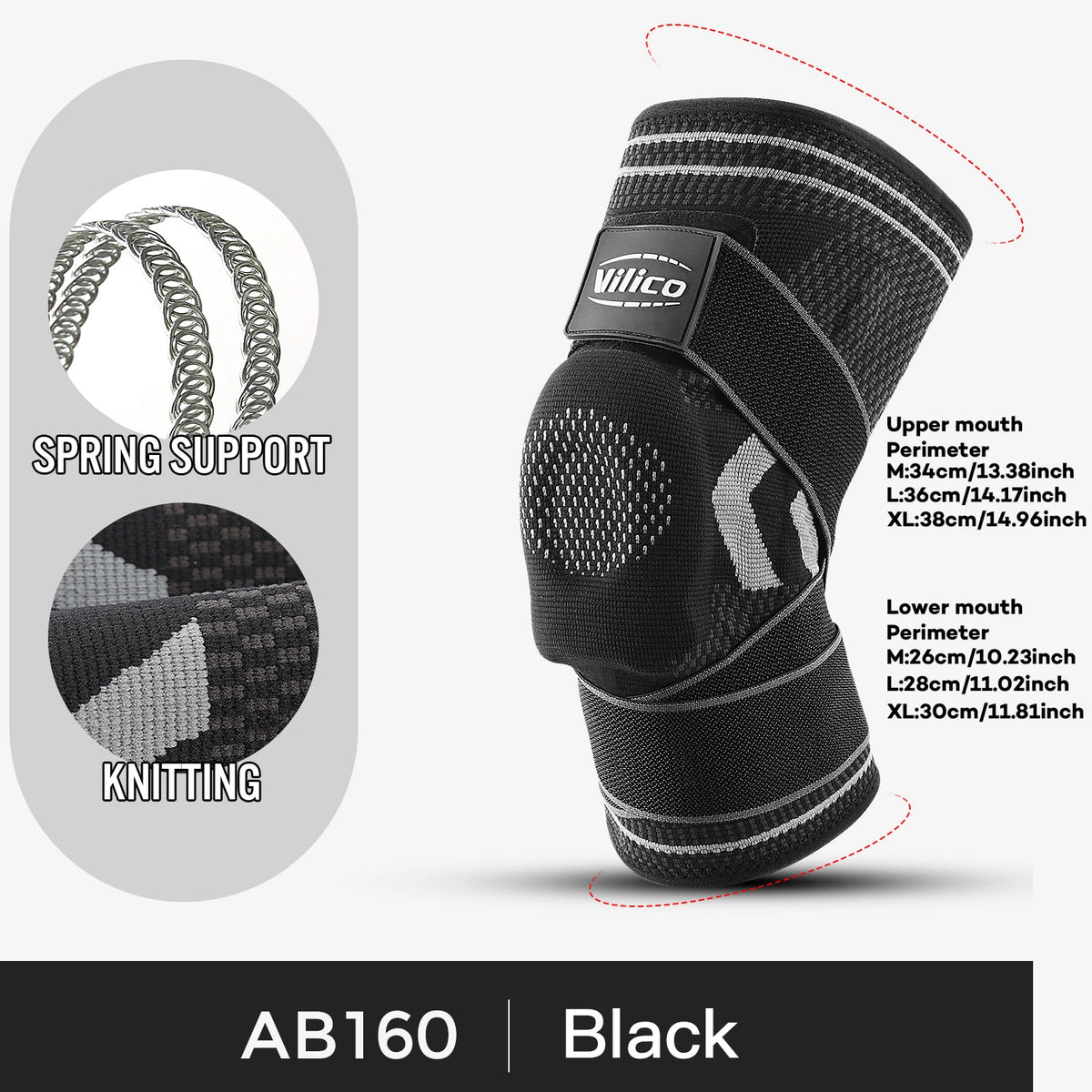 Compression Knit Knee Sleeve