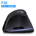 Wireless Rechargeable Vertical Mouse
