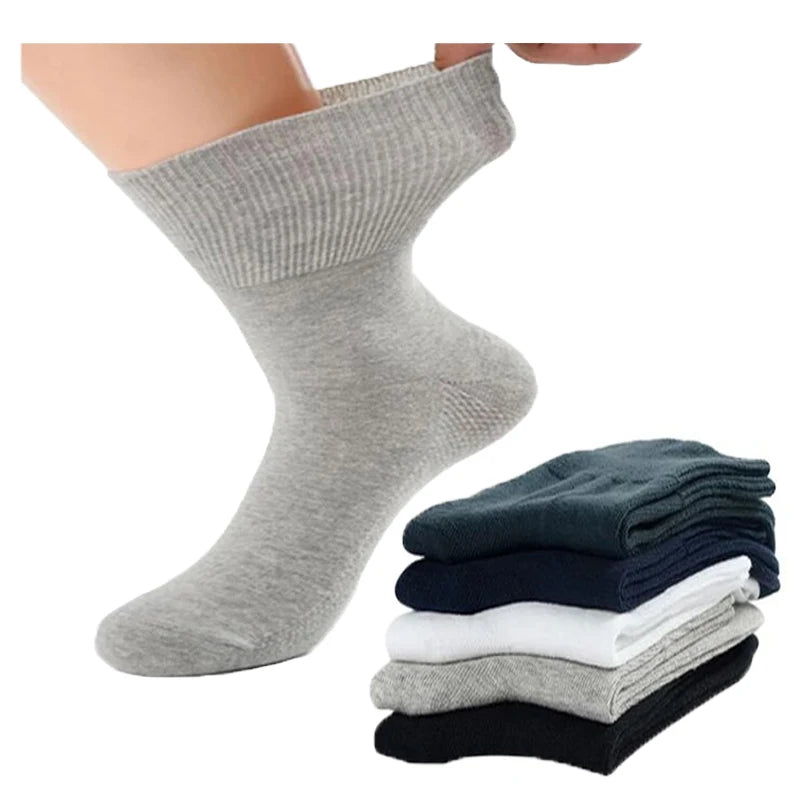 Loose-Top Comfort Socks (5 Pairs)