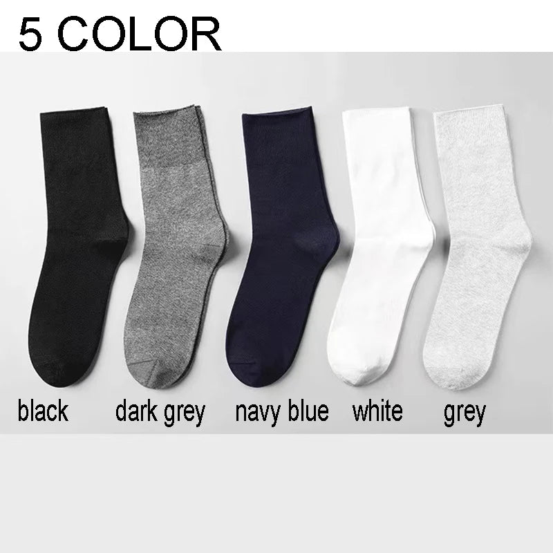 Loose-Top Comfort Socks (5 Pairs)