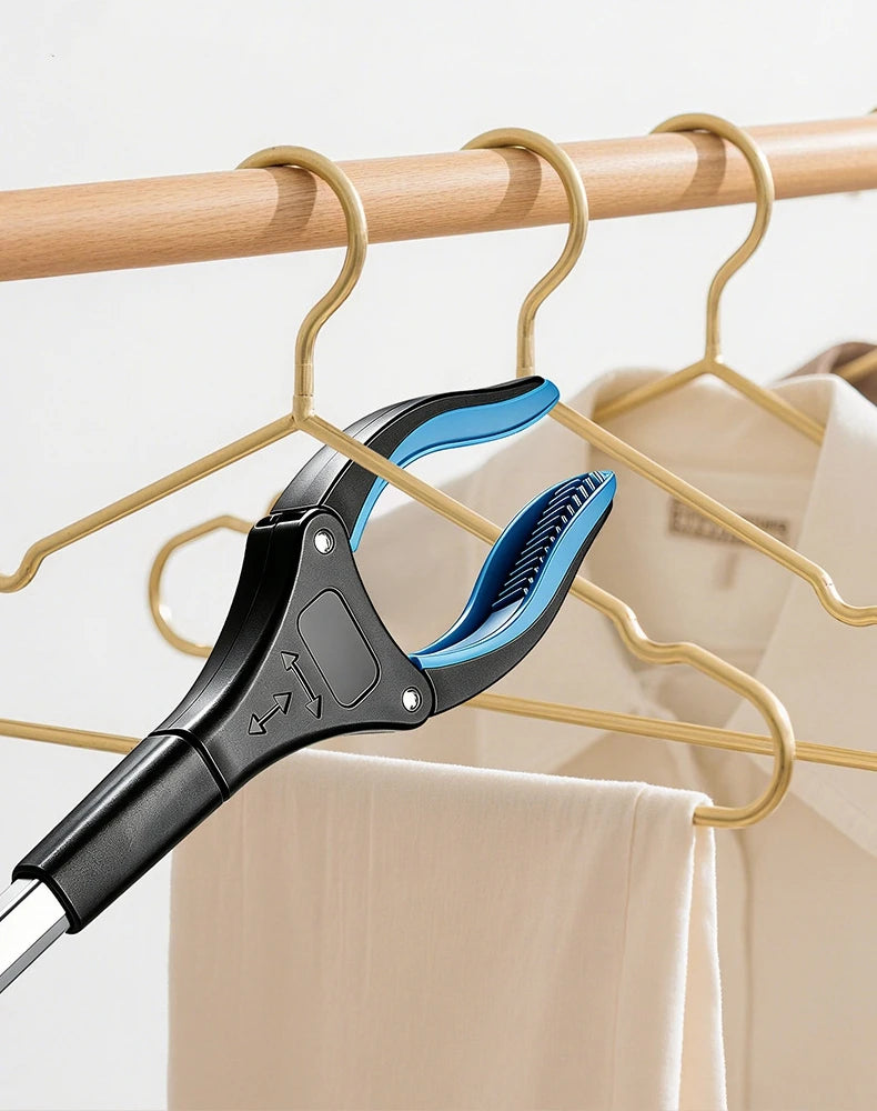 Foldable Reacher Grabber with Magnetic Tip