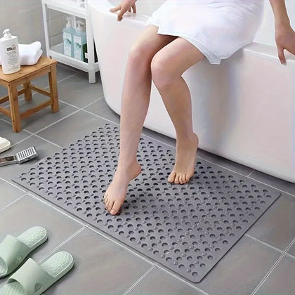 Anti-Slip Shower Mat with Drainage Holes