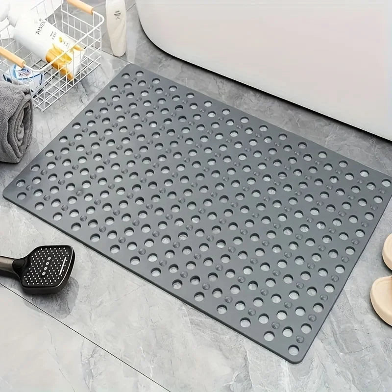 Anti-Slip Shower Mat with Drainage Holes
