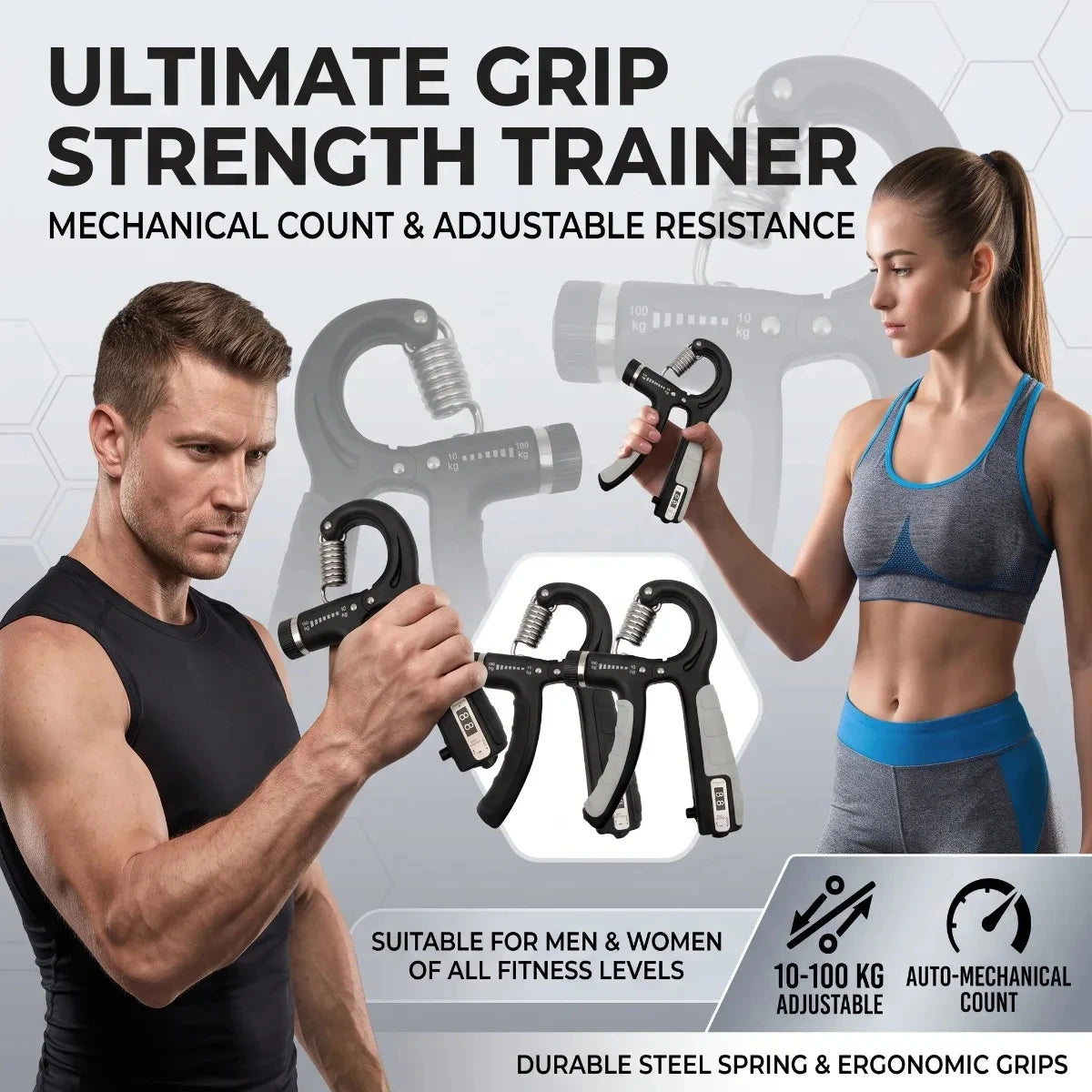 Adjustable Hand Grip Strengthener