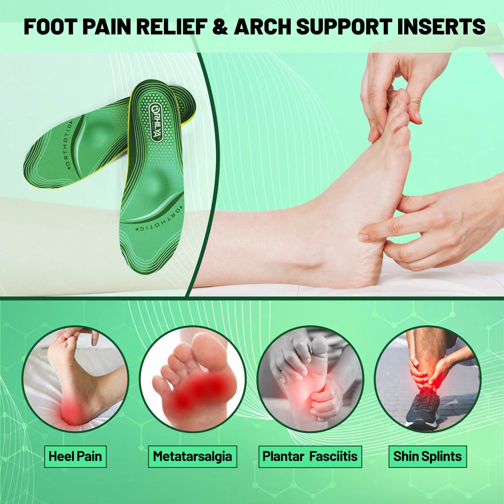 Arch Support Insoles for All-Day Standing