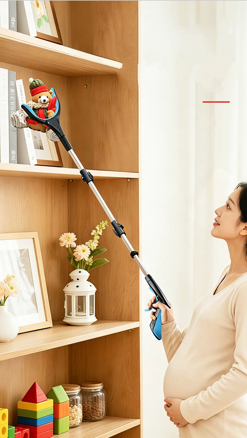 Foldable Reacher Grabber with Magnetic Tip