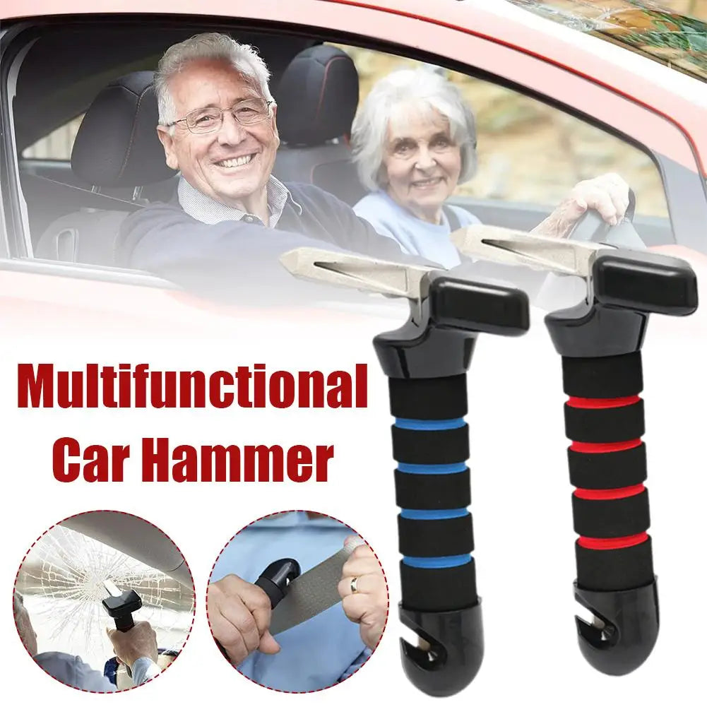 Car Assist Handle with Window Breaker