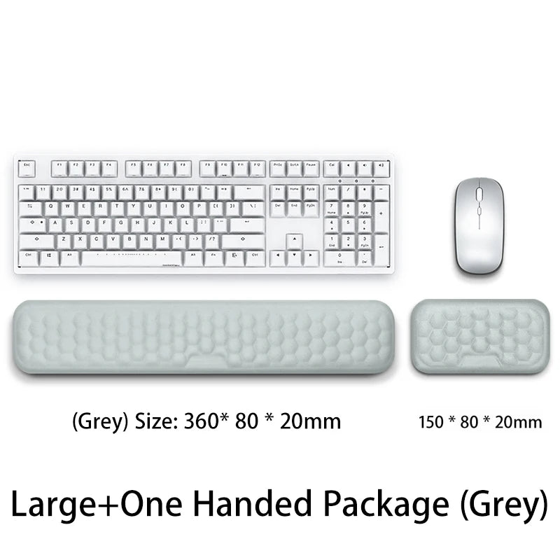 Memory Foam Keyboard and Mouse Wrist Rest
