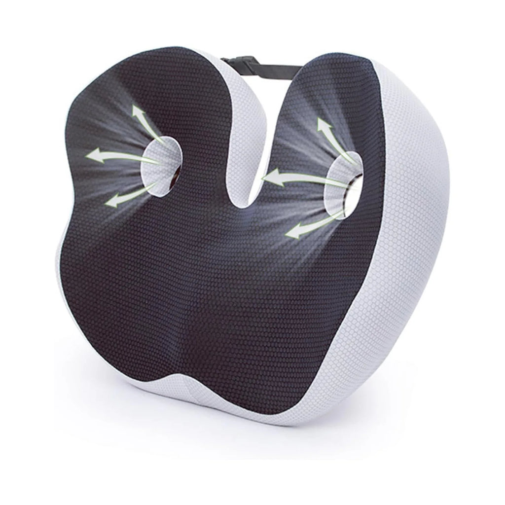 Adjustable-Width Orthopedic Seat Cushion