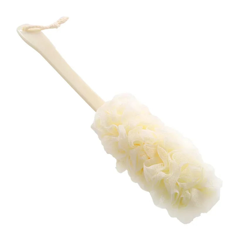 Long-Handle Bath Sponge Brush