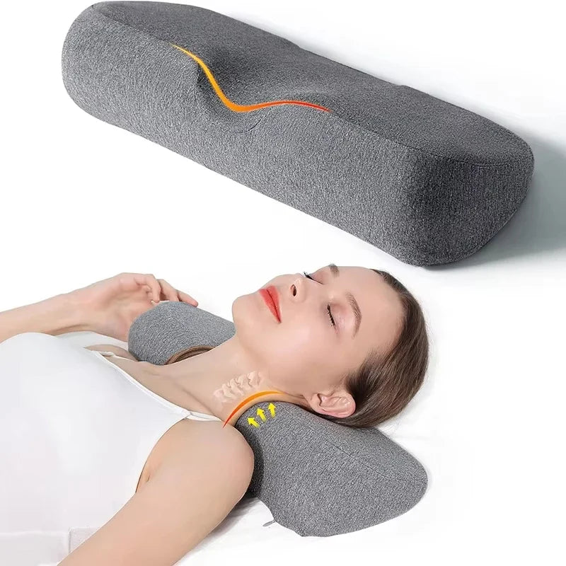 Memory Foam Cervical Pillow for Back Sleepers