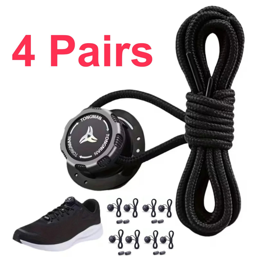 No-Tie Shoelaces with Twist Lock