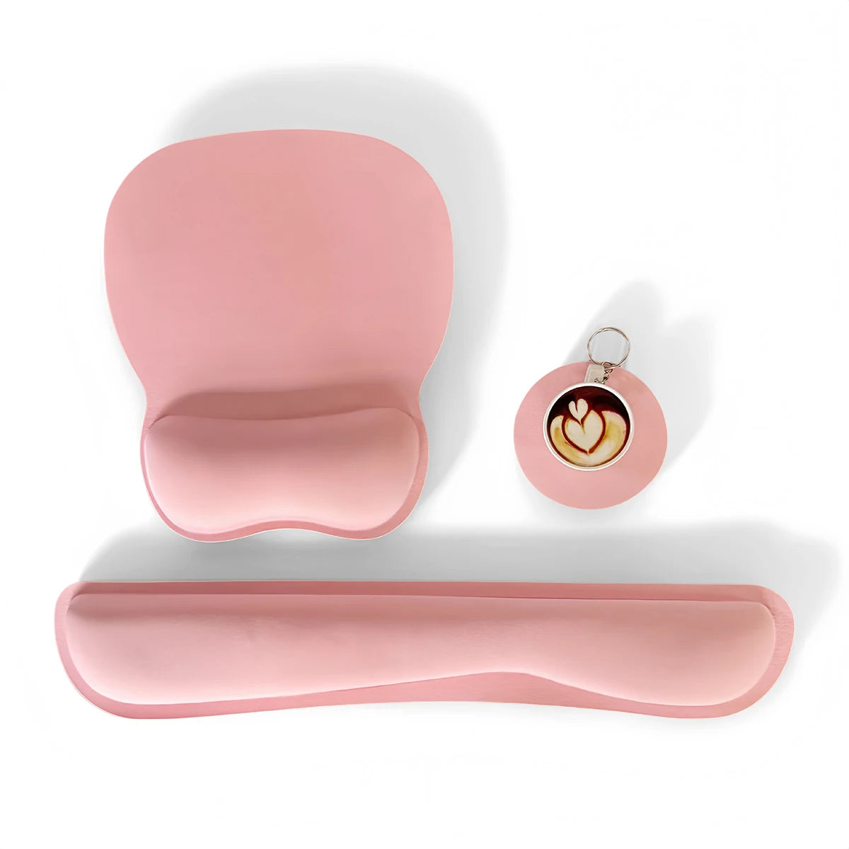 Keyboard and Mouse Wrist Rest Set (3 Pieces)