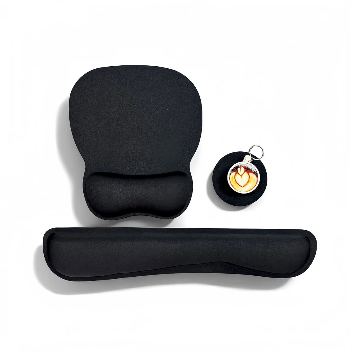 Keyboard and Mouse Wrist Rest Set (3 Pieces)
