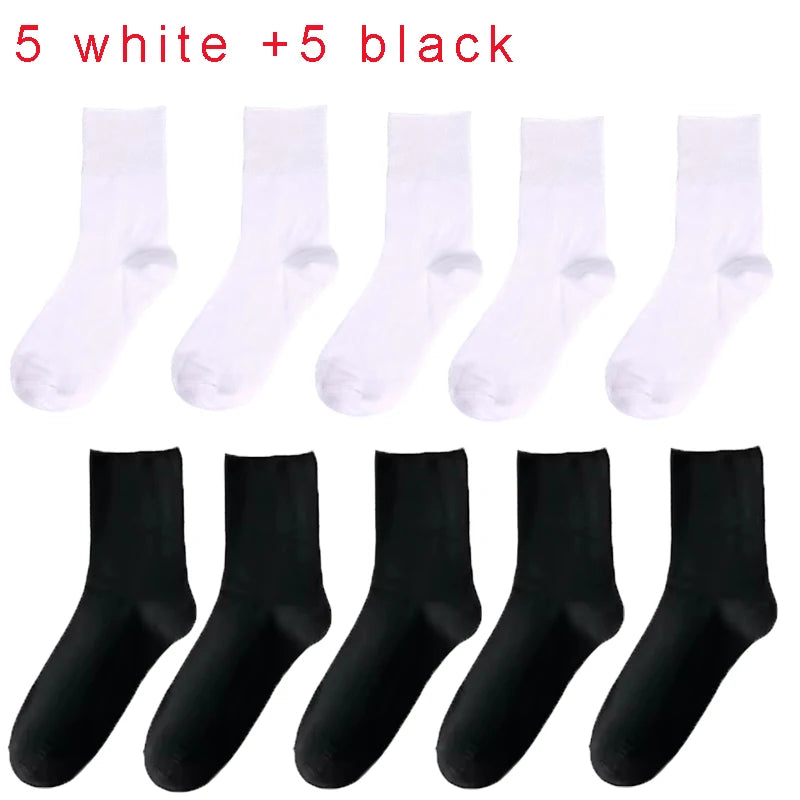 Loose-Top Comfort Socks (5 Pairs)