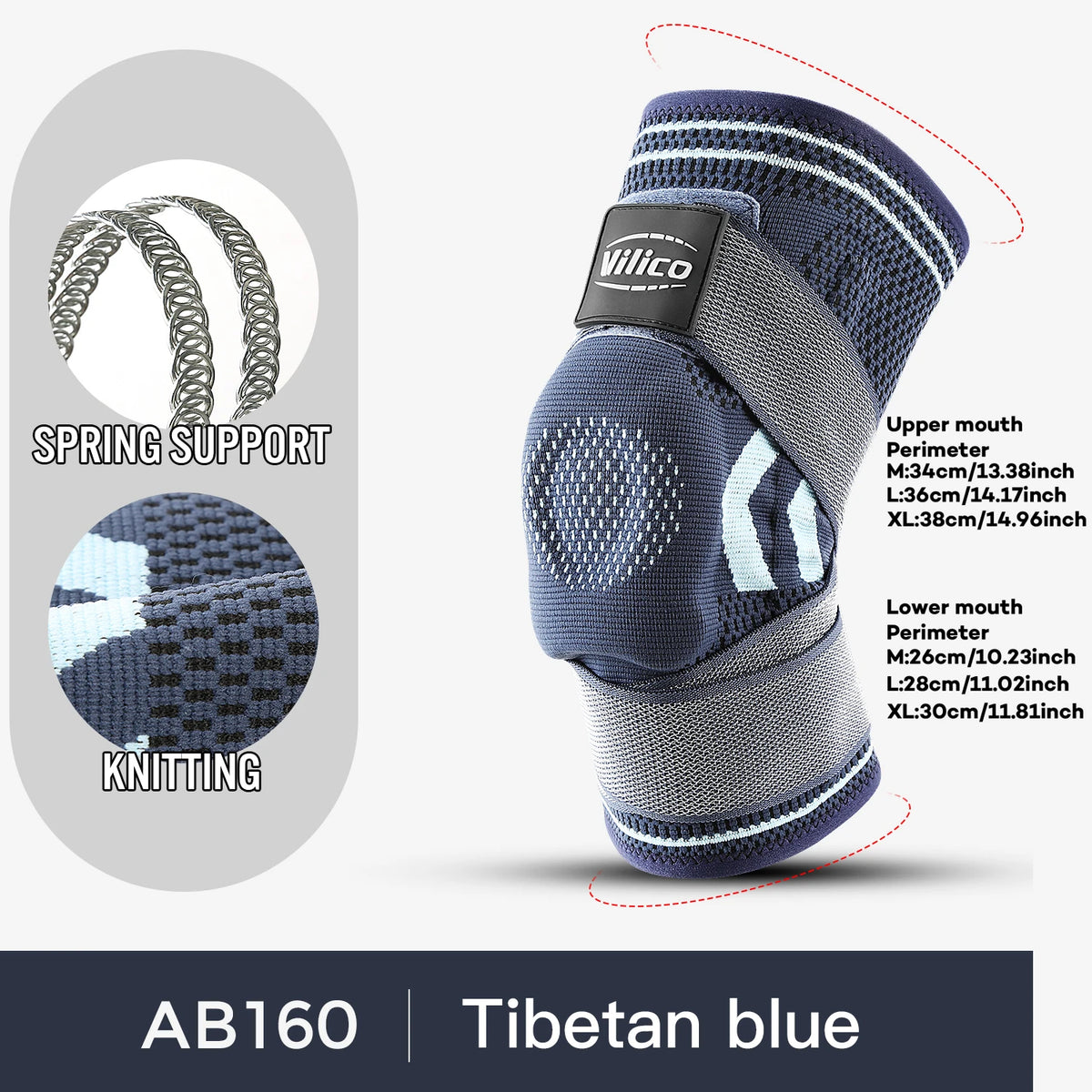 Compression Knit Knee Sleeve
