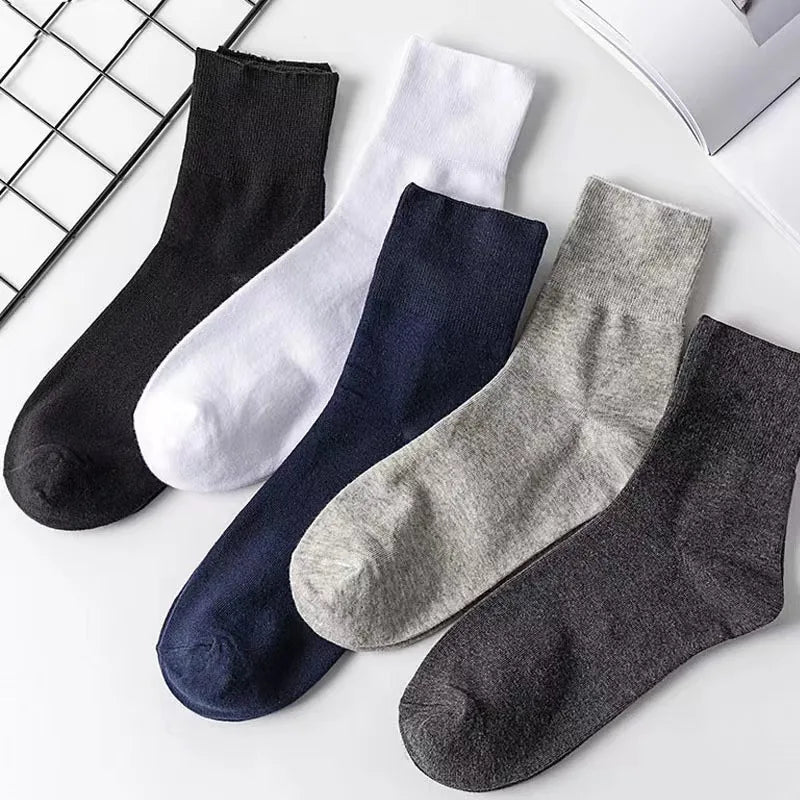 Loose-Top Comfort Socks (5 Pairs)