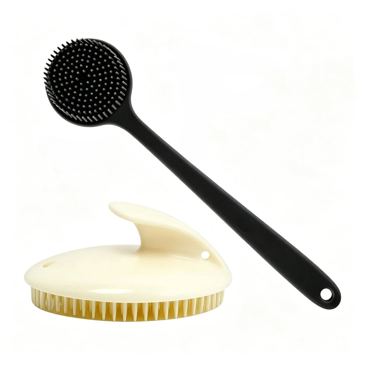 Long-Handle Back Scrubber Shower Brush