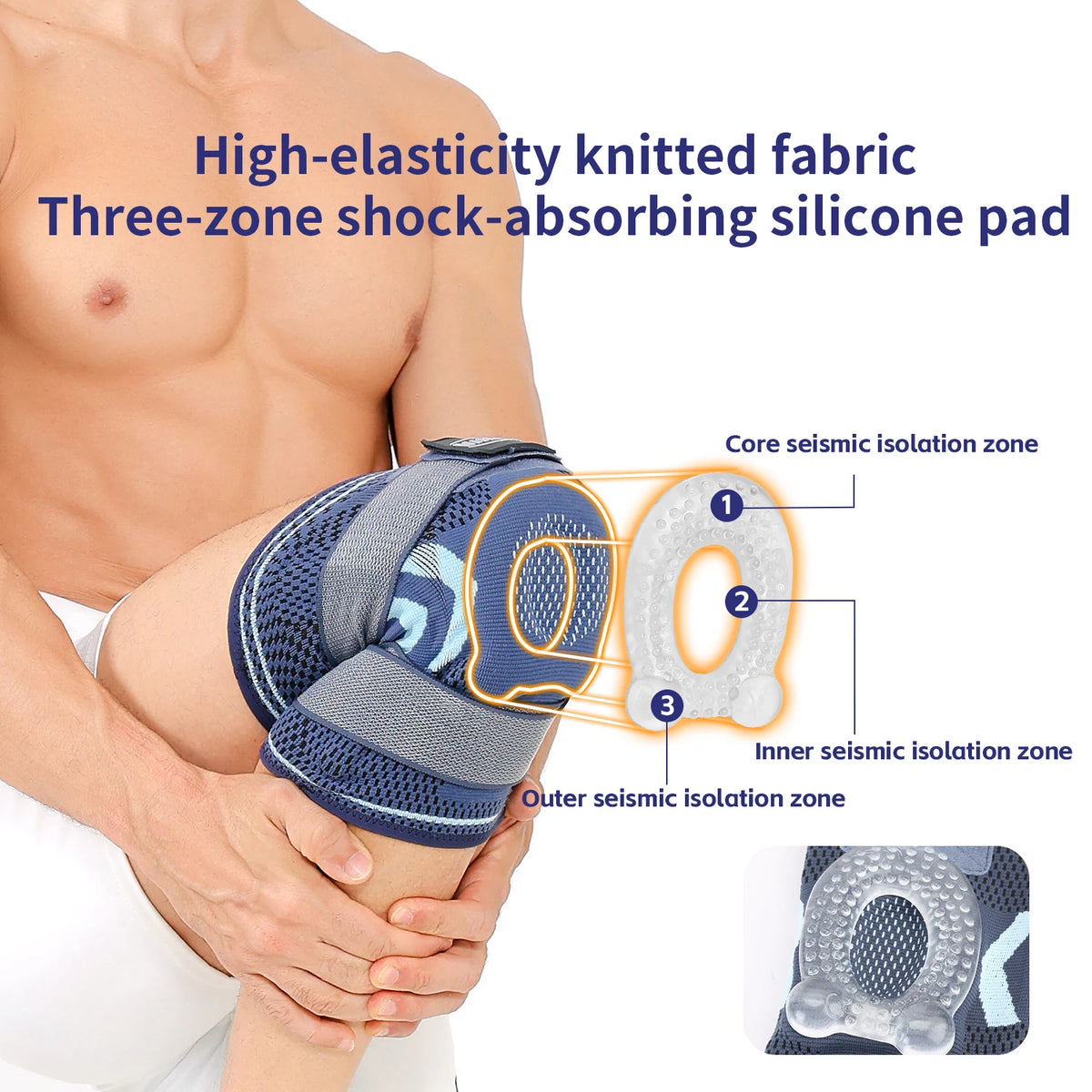 Compression Knit Knee Sleeve
