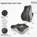 Memory Foam Office Chair Cushion Set