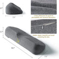 Memory Foam Cervical Pillow for Back Sleepers