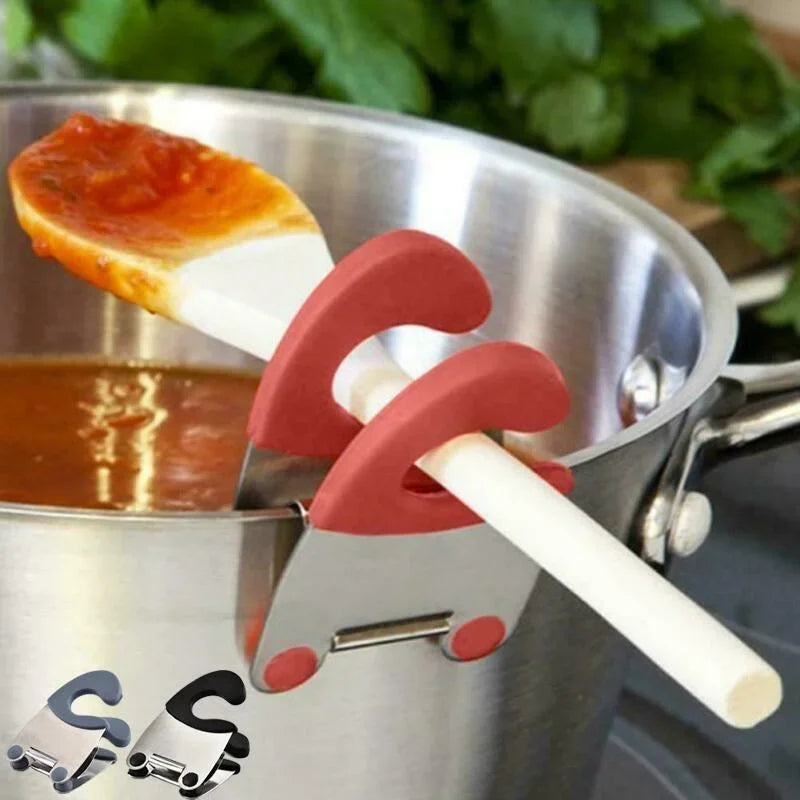 Pot-Side Spoon Clip