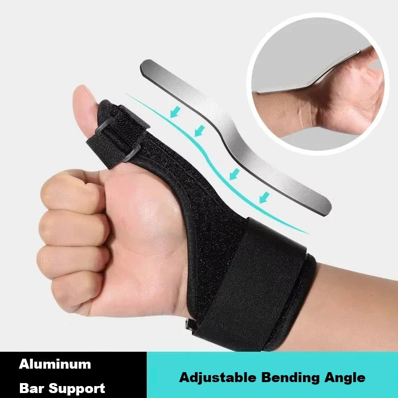 Wrist and Thumb Brace with Steel Splint