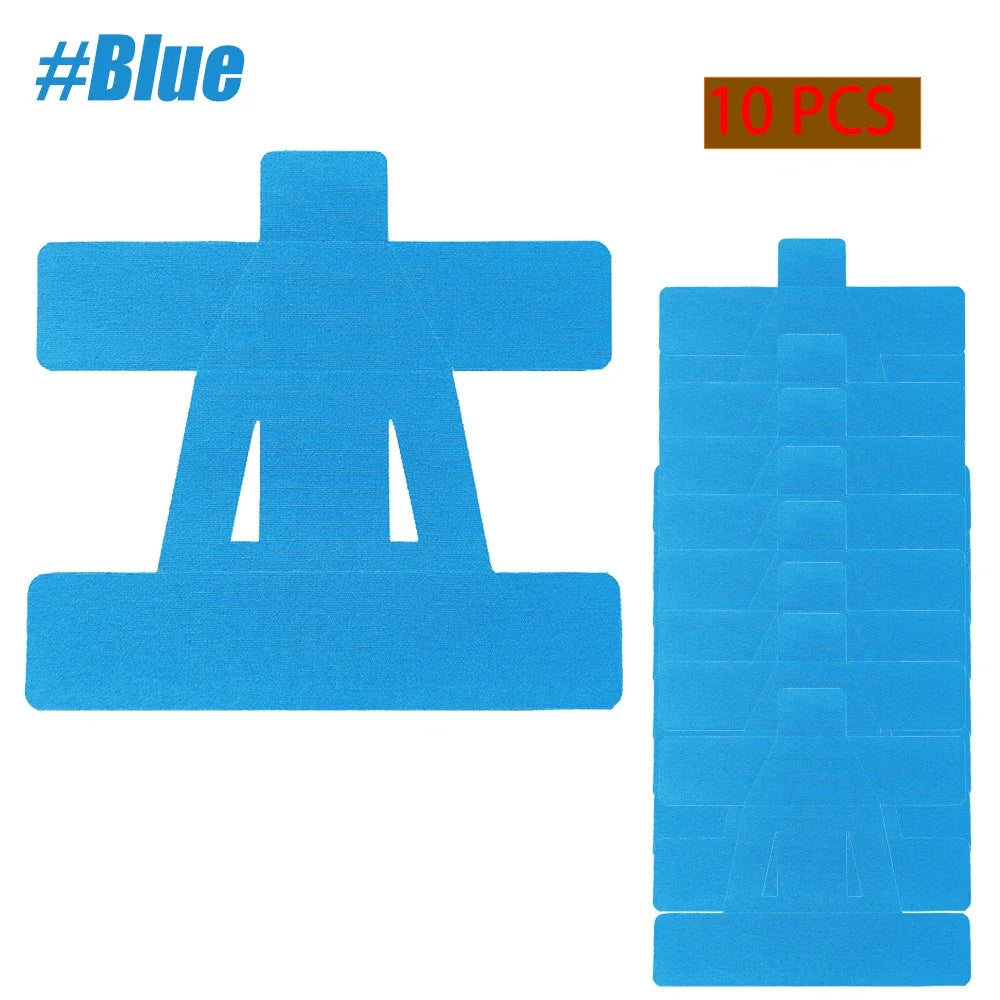 Precut Kinesiology Tape for Shoulders (10 Pieces)