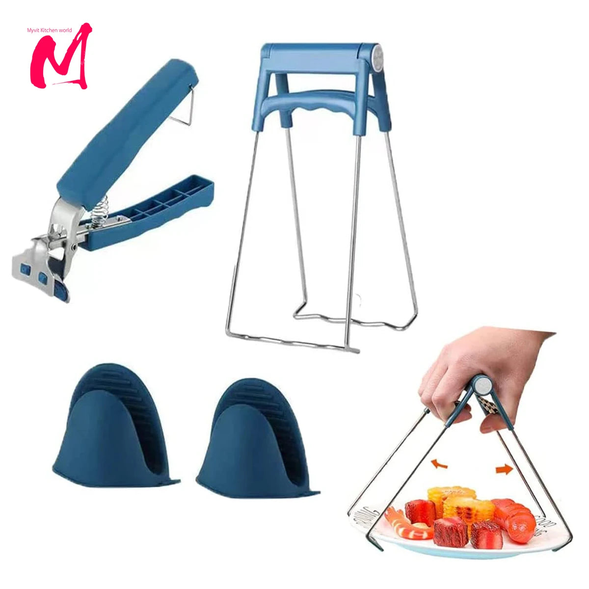 Hot Dish Lifting Set (4 Pieces)