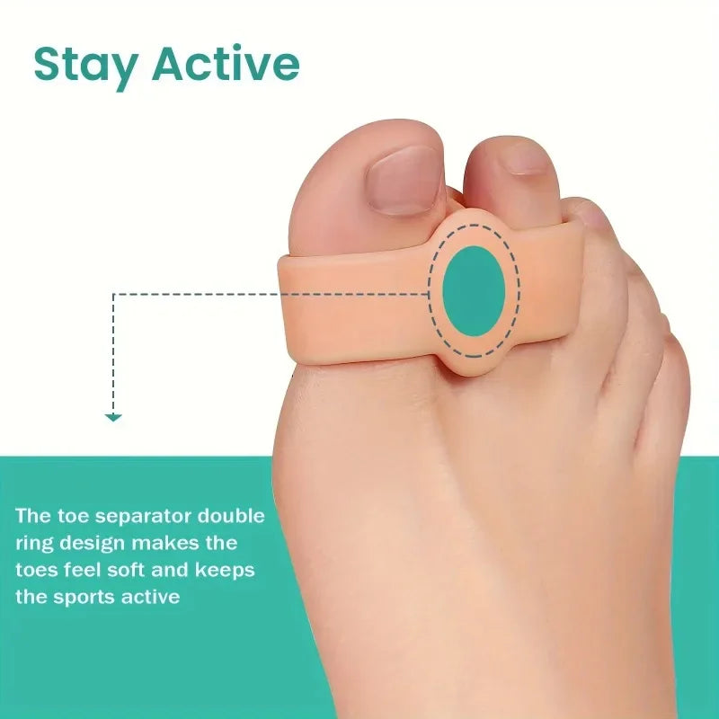 Gel Double-Loop Toe Separators