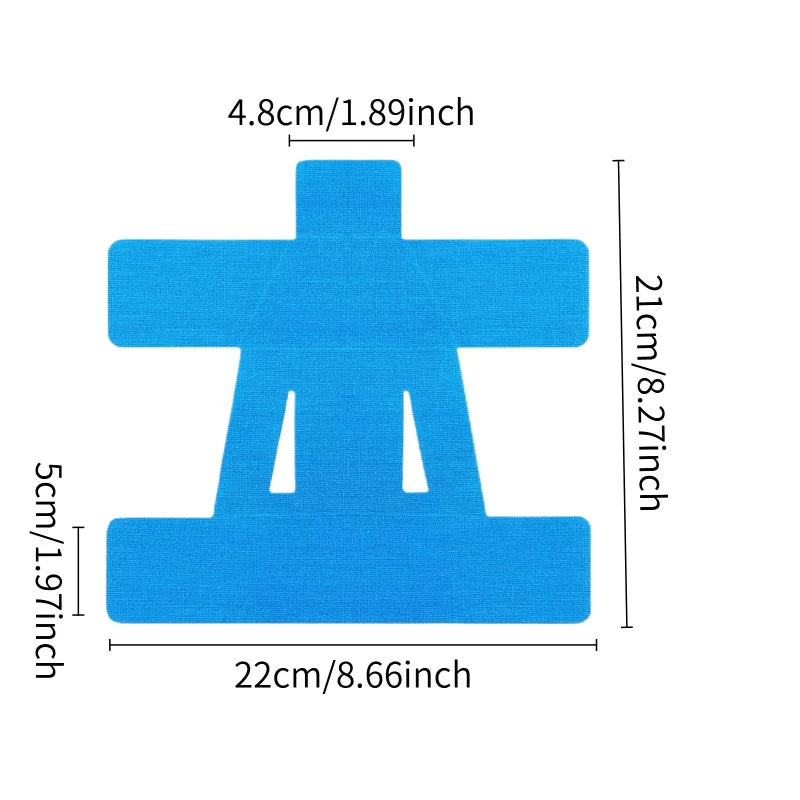 Precut Kinesiology Tape for Shoulders (10 Pieces)